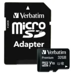 Verbatim 32GB Premium Micro SDHC Class 10 UHS-I w/ Adapter - 44083