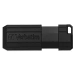 Verbatim Store n Go Pinstripe USB Flash Drive 16GB - Black - 49063