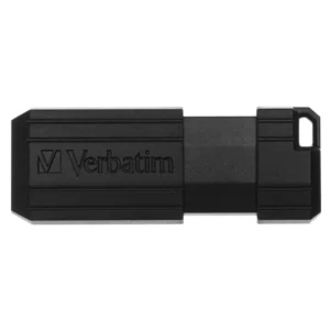 Verbatim Store n Go Pinstripe USB Flash Drive 32GB - Black - 49064
