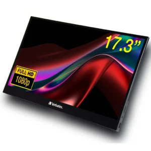 Verbatim 49593 17.3" LCD Portable Full HD Touchscreen Monitor