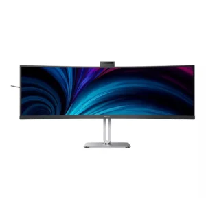 Philips 49" 75Hz DQHD HDR Curved VA Business Monitor (100W USB-C + Webcam) - 49B2U5900CH/75