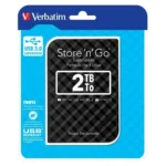 Verbatim Store'n'Go 2TB USB 3.0 Portable External Hard Drive - 53195