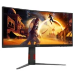 AOC 34" Gaming Fast VA Monitor- CU34G4Z - Image 4