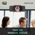 CyberTrack H3 720P HD USB Webcam With Integrated Microphone