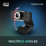 CyberTrack H4 1080P HD USB Webcam with Built-In Microphone
