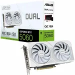 ASUS Dual GeForce RTX 5060 White OC Edition 8GB GDDR7 Graphics Card