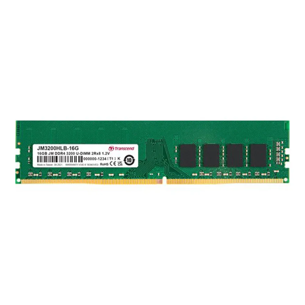 Transcend JetRAM 16GB DDR4 3200MHz Desktop Memory - JM3200HLB-16G