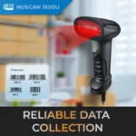 1D Handheld Barcode Scanner (USB) - NUSCAN 1600U