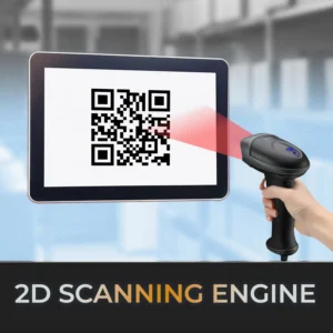Dual Mode Wireless Medical Grade 2D Handheld Barcode Scanner - NUSCAN 2500