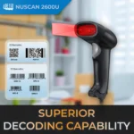 Adesso 2D Handheld Barcode Scanner (USB) - NUSCAN 2600U - Image 2