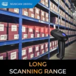 2D Handheld Barcode Scanner (USB) - NUSCAN 2600U