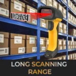 Nuscan 5200 Antimicrobial and Waterproof 2D Barcode Scanner