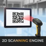 Nuscan 5200 Antimicrobial and Waterproof 2D Barcode Scanner