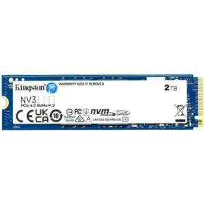 Kingston NV3 2 TB Solid State Drive - M.2 2280 Internal - SNV3S/2000G