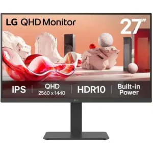 LG 27BA45QB-B 27 Inch WQHD IPS Monitor