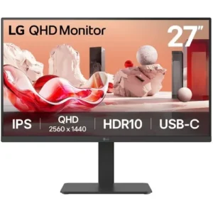 LG 27BA65QB-B 27 Inch QHD IPS Monitor