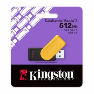 Kingston DataTraveler Exodia S 512GB USB 3.2 Gen 1 Flash Drive DTXS/512GB