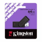 Kingston DataTraveler Exodia S 64GB USB 3.2 Gen 1 Flash Drive Black DTXS/64GB