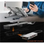 j5create Height Adjustable Notebook Stand for 16 Inch Laptops - JTS223