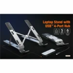 j5create Height Adjustable Notebook Stand for 16 Inch Laptops - JTS223