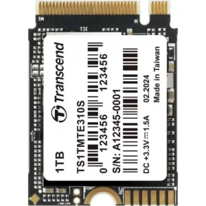 Transcend 1TB M.2 2230 PCIe Gen4 NVMe SSD - TS1TMTE310S