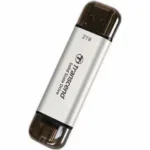 Transcend ESD310 2TB Portable SSD External Drive Silver - TS2TESD310S