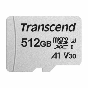 Transcend 512GB microSD UHS-I U3 A1 TS512GUSD300S-A 95MB/s With Adapter