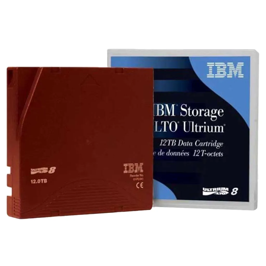 IBM LTO-8 Tape 12TB Native/30TB Compressed - 01PL041