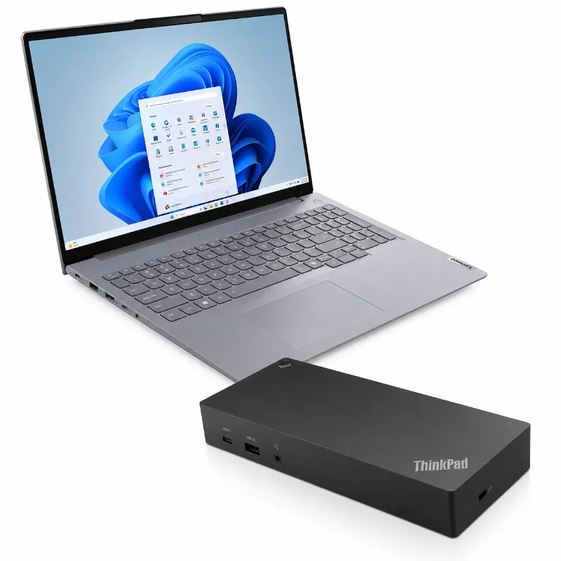 (Bundle) Lenovo ThinkPad T16 Gen 4 Laptop with ThinkPad Hybrid USB-C Dock -21US0012AU + 40AF0135AU