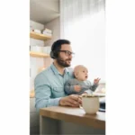 Jabra Evolve2 55 Link380a UC Stereo Headset With Stand - 25599-989-989
