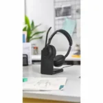 Jabra Evolve2 55 Link380a UC Stereo Headset With Stand - 25599-989-989