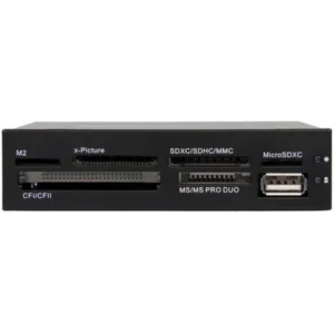 StarTech.com USB 2.0 Internal Multi Card Reader SD microSD CF TAA - 35FCREADBK3