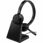 Jabra Evolve 65 TE Link390a UC Stereo Headset With Stand - 6699-833-499 - Image 3