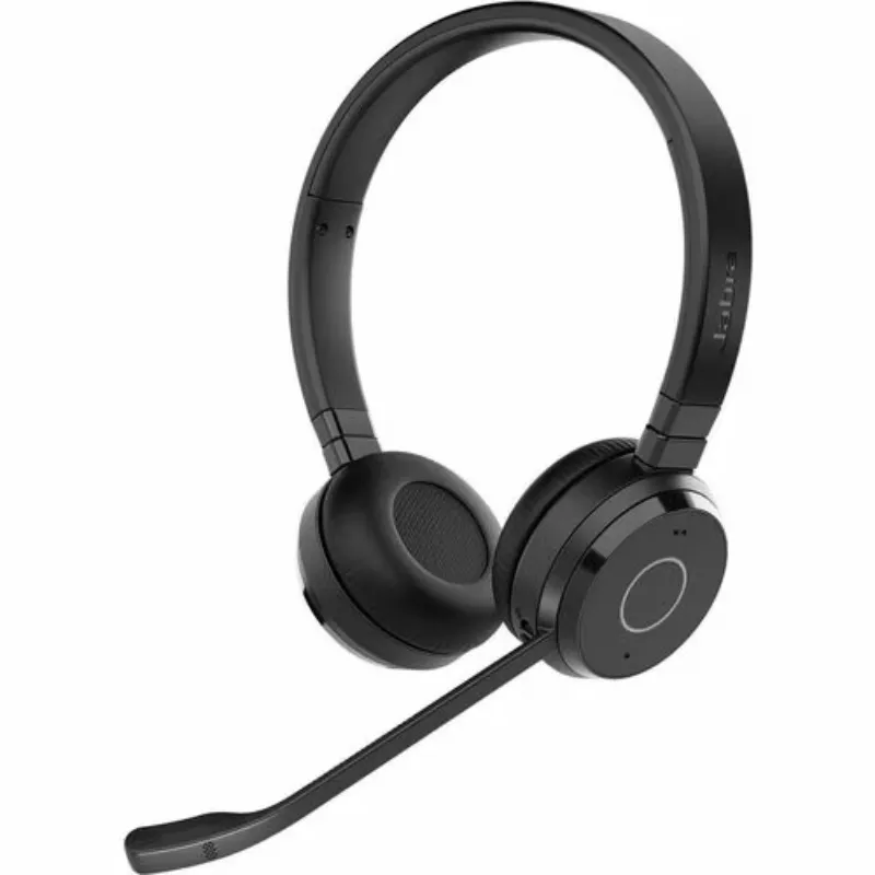 6699-833-499 Jabra Evolve 65 TE Link390a UC Stereo Headset With Stand - 6699-833-499