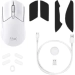HyperX Pulsefire Haste 2 Wireless Gaming Mouse White - 6N0A9AA - Image 6