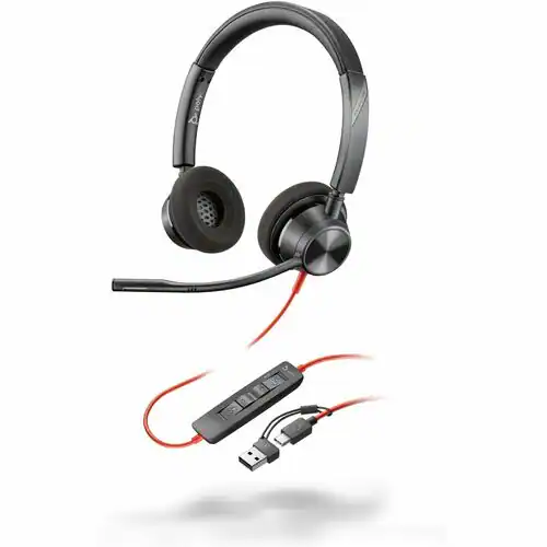 8X220AA Poly Blackwire 3320-M Stereo USB-C Headset - 8X220AA