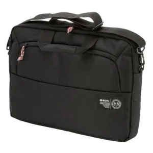 Moki 15.6" rPET Series Laptop Satchel Black-ACC BGRESA