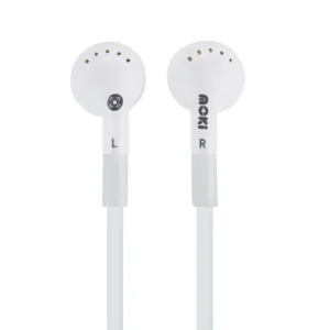 Moki Noise Isolation Earphones-White-ACC HCBW