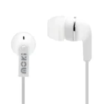Moki Dots Noise Isolation Earbuds White-ACC HPDOTW