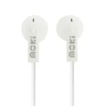 Moki Dots Noise Isolation Earbuds White-ACC HPDOTW