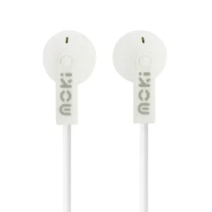 Moki Dots Noise Isolation Earbuds White-ACC HPDOTW