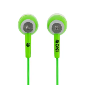 Moki Hyper Buds ACC-HPHBG Wired In-Ear Headphones - Green