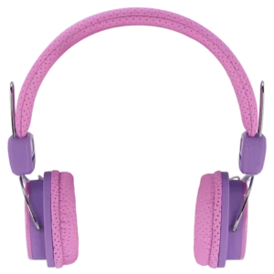 Moki Kids Safe Volume Limited Headphones- Pink & Purple-ACC HPKSPP