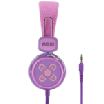Moki Kids Safe Volume Limited Headphones- Pink & Purple-ACC HPKSPP