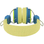 Moki Kids Safe Volume Limited Headphones-Yellow & Blue-ACC HPKSYB