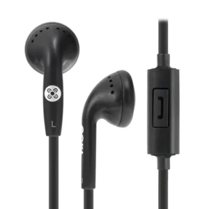 Moki Mic Earphones Black-ACC HPMCMB