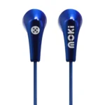 Moki Metallics Earphone Blue-ACC HPMLCB