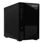 Asustor Drivestor 2 Pro AS3302T V2 2-Bay Diskless NAS Realtek RTD1619B Quad-Core CPU 2GB RAM