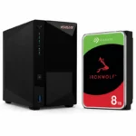(Bundle) ASUSTOR 2-Bay NAS - AS3302T-V2-8TB