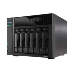 Asustor Lockerstor 6 Gen2 6-Bay NAS Celeron N5105 Quad-Core CPU 8GB RAM - AS6706T V2